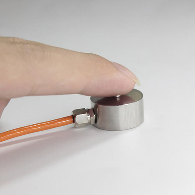 Botón miniatura Sensor de pesaje Escala de acero inoxidable Célula de carga de haz paralelo