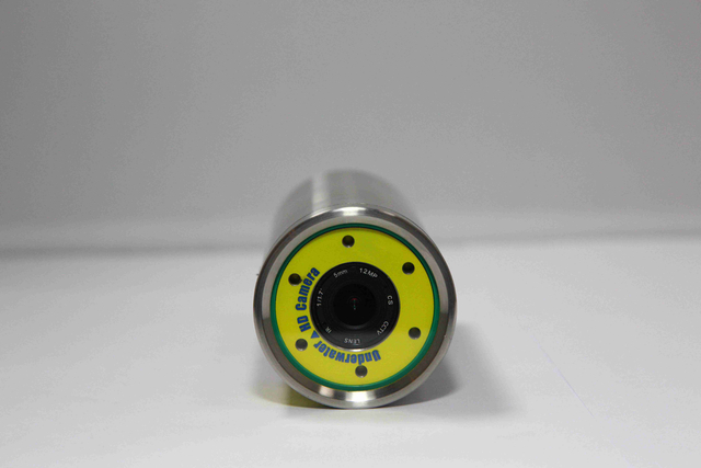  Una vigilancia de la cámara submarina de baja iluminancia de 90 grados con sensor de profundidad y temperatura