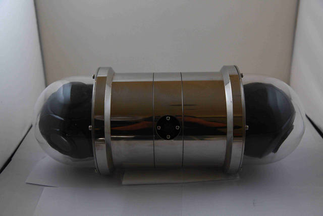 Cámara submarina de doble dirección y lente PTZ POM