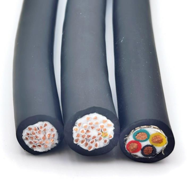 Cable submarino 12 pines Cable de fibra óptica de aguas