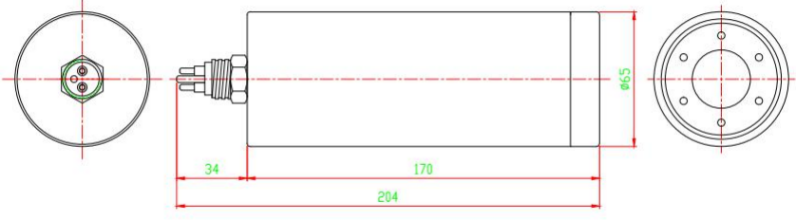 C&aacute;mara submarina submarina de la red 4K HD