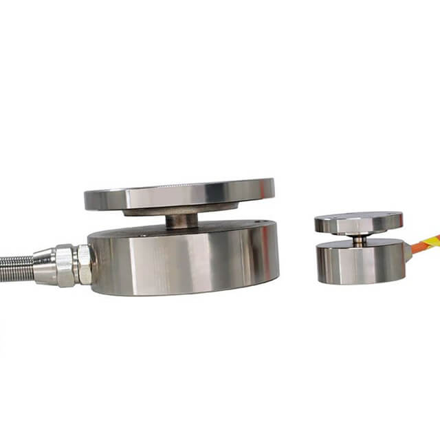 300 kg 500 kg Caja de diafragma plano de impacto IP67 Prueba de compresión en miniatura Ggravity Strain Force Medición de sensor Tipo Celda de carga 300 kg 500 kg