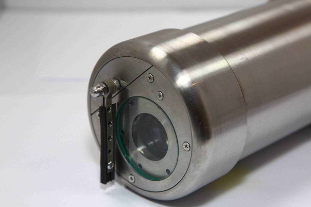 Cámara submarina, cámara de vigilancia submarina con limpiaparabrisas 